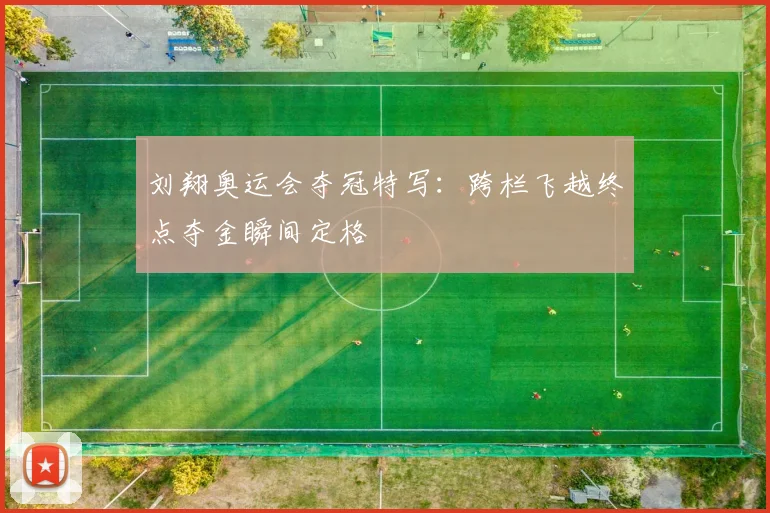 刘翔奥运会夺冠特写：跨栏飞越终点夺金瞬间定格